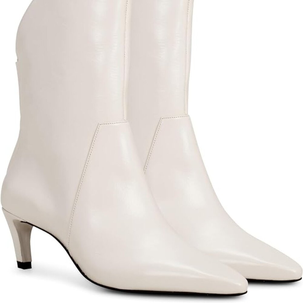 Vince Camuto Women's Quindele Mid-Calf Boot Leather 8.5 Medium NEW UNBOXED